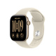Apple Watch Series 12 Aluminium med Sportband Ljust Guld 42mm GPS S/M