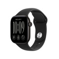 Apple Watch Series 12 Aluminium med Sportband Svart 42mm GPS M/L