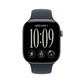 Apple Watch Series 12 Aluminium med Sportband Rymdgrå 46mm GPS S/M
