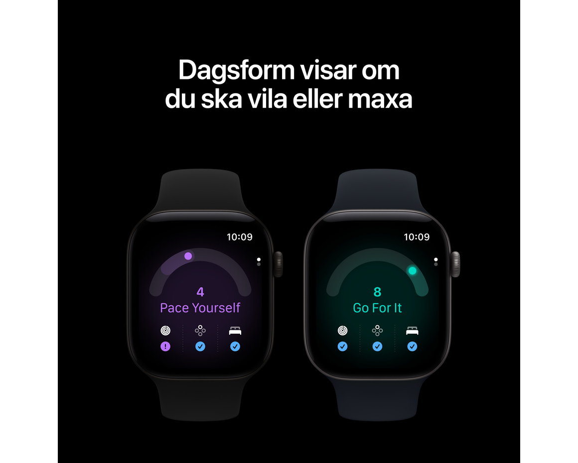 Apple Watch Series 12 Titan Cellular med Milanesisk Loop 42mm Naturlig