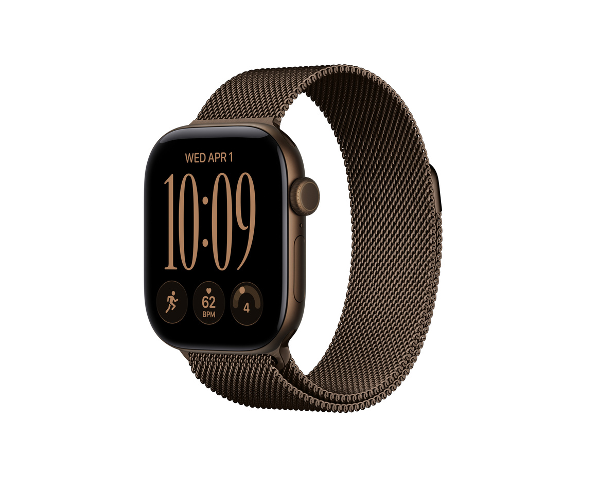 Apple Watch Series 12 Aluminium med Milanesisk Loop 42mm GPS
