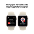Apple Watch SE 3 GPS 40mm Starlight Aluminium Case with Sand Sport Band - S/M